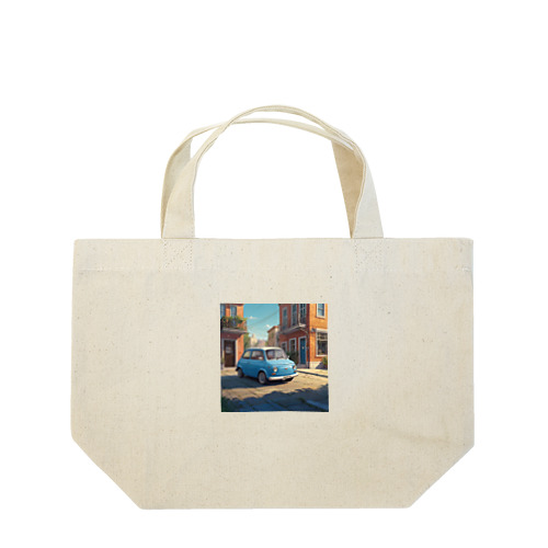 青い車3 Lunch Tote Bag