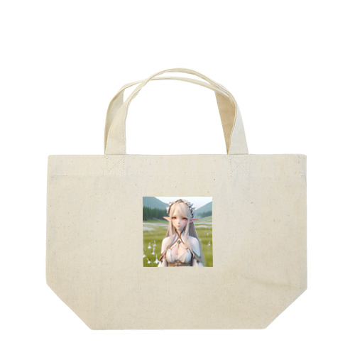 エルフ　美少女 Lunch Tote Bag