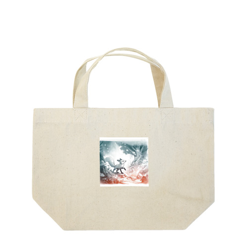 狐の冒険：魔法の森 Lunch Tote Bag