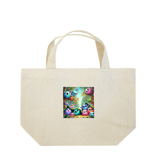 ほっこりまんまるちびモンスター Lunch Tote Bag