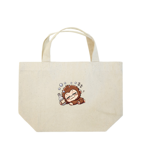 酔っぱらったゴリラ Lunch Tote Bag