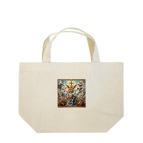 天使と悪魔最終決戦 Lunch Tote Bag