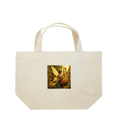 妖精シリーズ　トマト収穫 Lunch Tote Bag