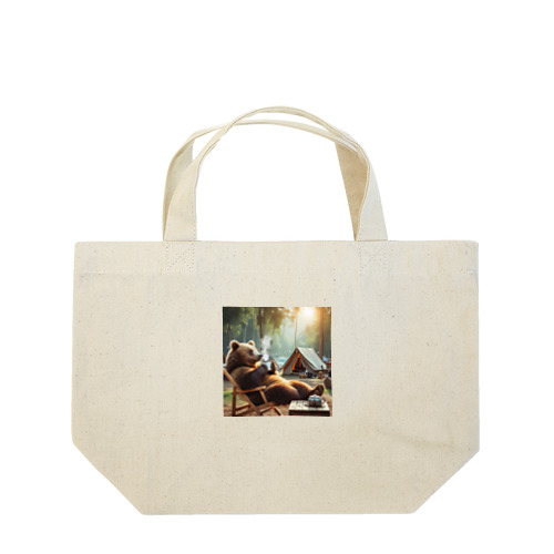 贅沢な朝を過ごす… Lunch Tote Bag