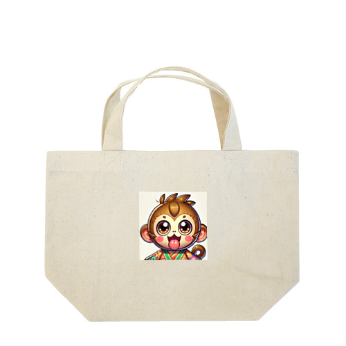 さる丸 Lunch Tote Bag