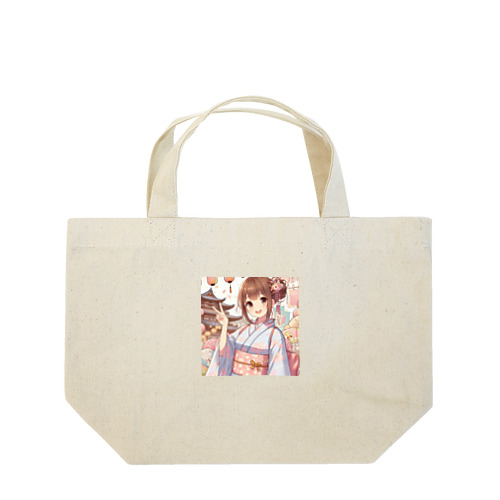 お祭り好きのＪＫ Lunch Tote Bag