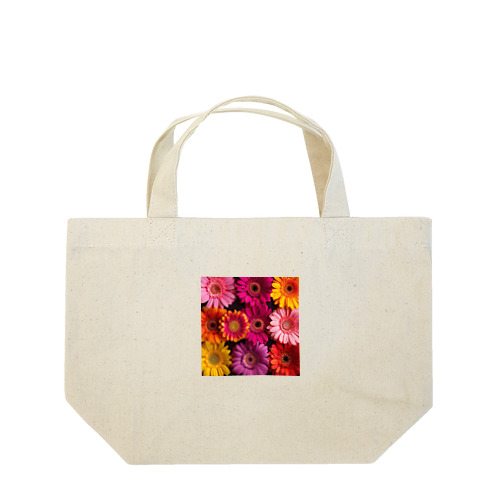 色鮮やかな綺麗な花 Lunch Tote Bag