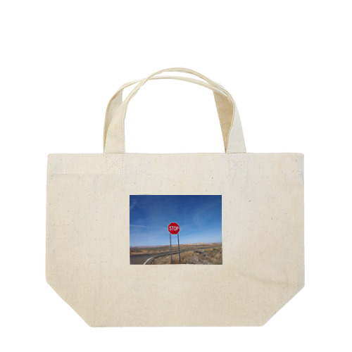 STOP Lunch Tote Bag