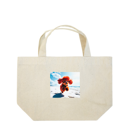 トイプードル　レッド Lunch Tote Bag