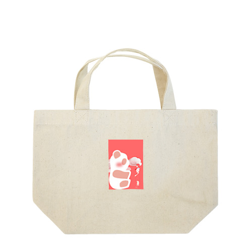 パンダと女子 Lunch Tote Bag