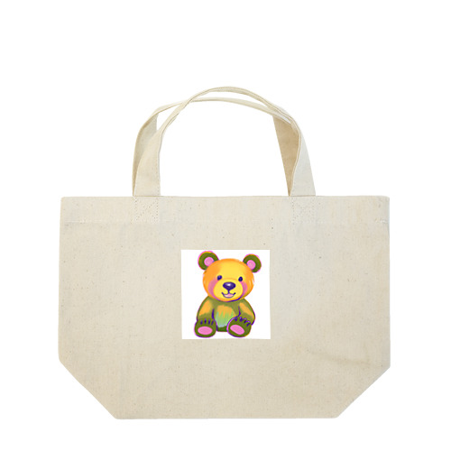 かわいいくまのイラストのグッズ Lunch Tote Bag