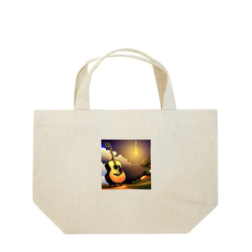 ビンテージギター Lunch Tote Bag