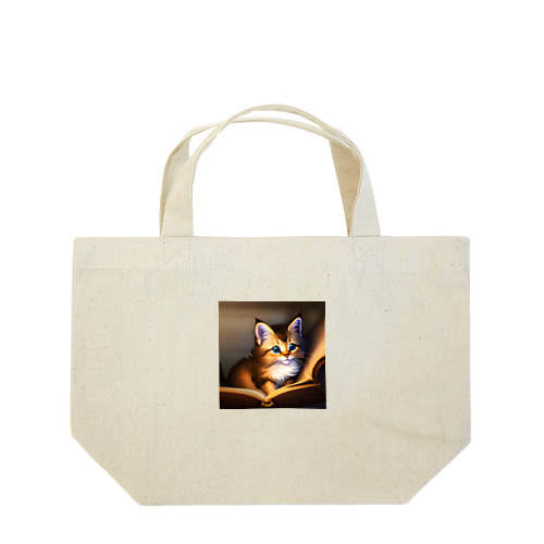 可愛い子猫のくらし Lunch Tote Bag