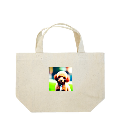 可愛いトイプードル Lunch Tote Bag