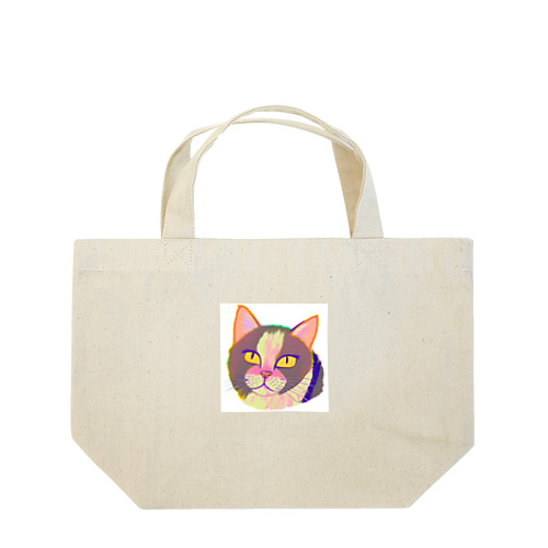 ふわふわネコ Lunch Tote Bag