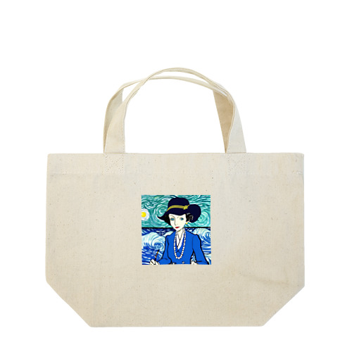 ココシャネル、ゴッホの世界に行ってみた Lunch Tote Bag