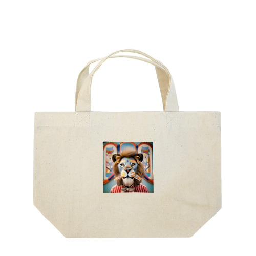 サーカスのライオン様 Lunch Tote Bag