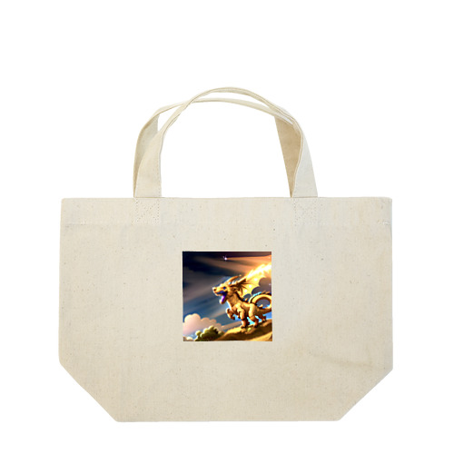 わんこ金龍　駆け抜け龍 Lunch Tote Bag