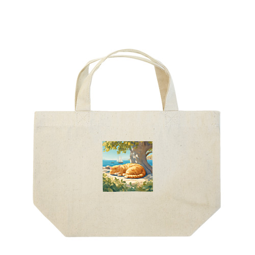 猫の夢 Lunch Tote Bag