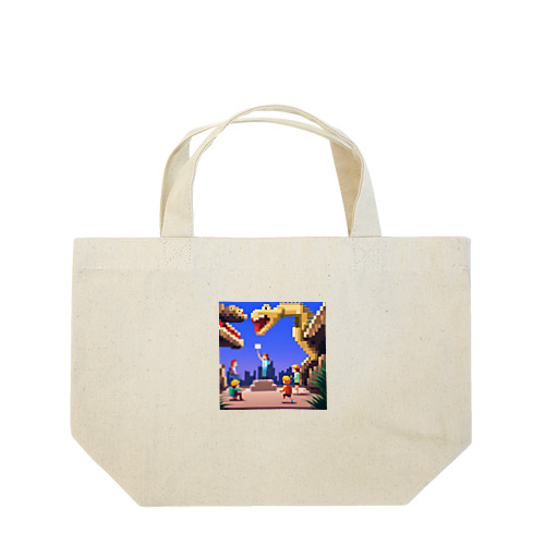 恐竜と子供 Lunch Tote Bag