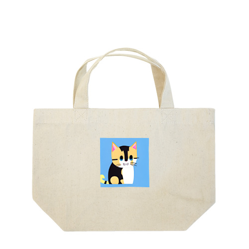 三毛猫のミケ子 Lunch Tote Bag