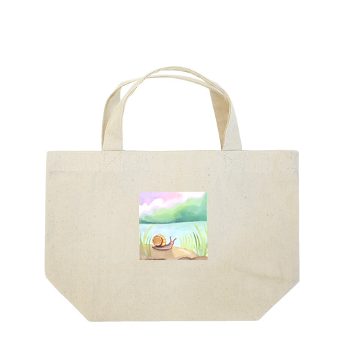 カタツムリの癒し場🍵 Lunch Tote Bag