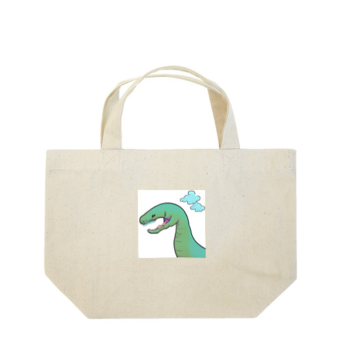 かわいいブラキオサウルス Lunch Tote Bag