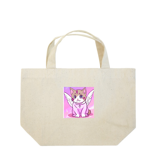 天使の猫ちゃん Lunch Tote Bag