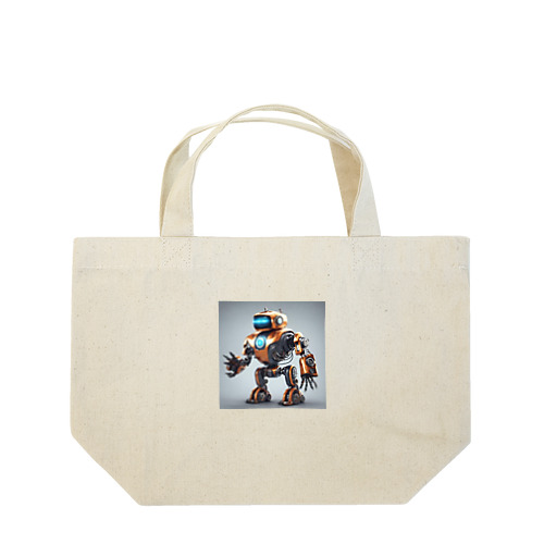 かっこいいロボットのイラストグッズ Lunch Tote Bag
