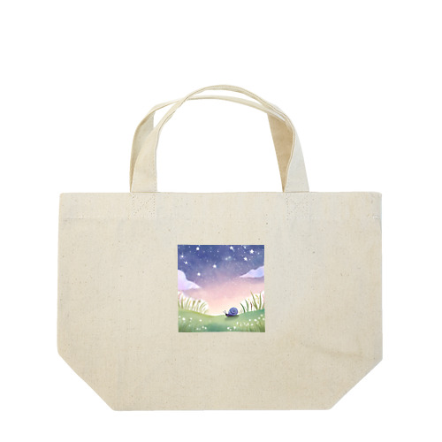星空とカタツムリシリーズ③⭐ Lunch Tote Bag