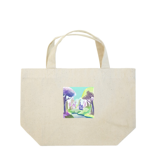 森のイラストグッズ Lunch Tote Bag