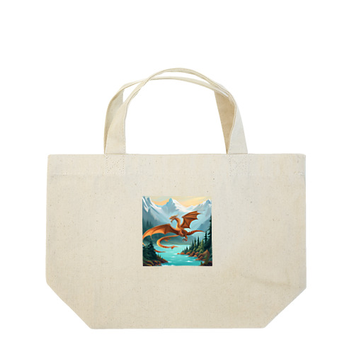 幸運のドラゴン Lunch Tote Bag