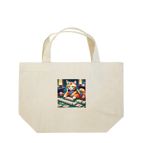 麻雀猫 Lunch Tote Bag