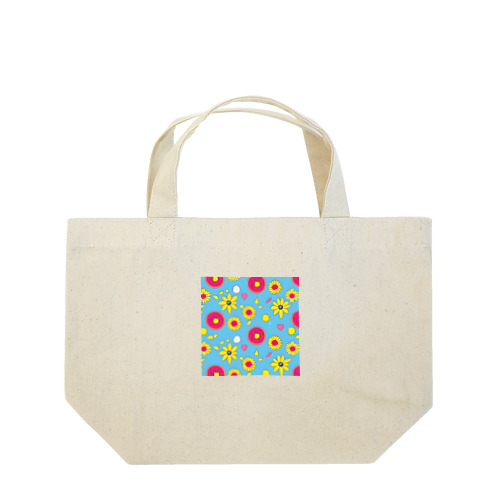 flower Lunch Tote Bag