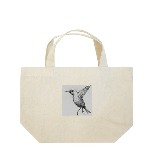 羽ばたく鳥 Lunch Tote Bag