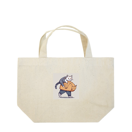不思議猫 Lunch Tote Bag