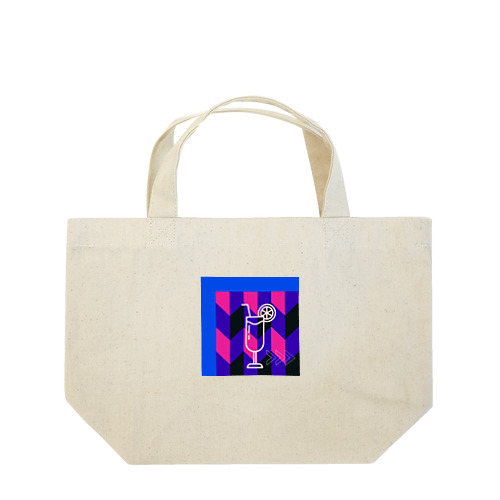 ドリンク　明るく Lunch Tote Bag