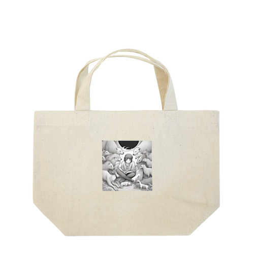 動物愛好家 Lunch Tote Bag