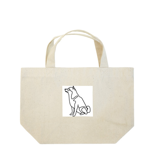 柴犬トレジャーズ　ブラック Lunch Tote Bag