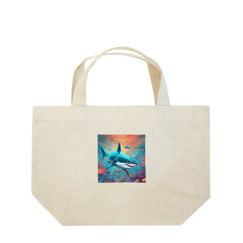 サメさん Lunch Tote Bag