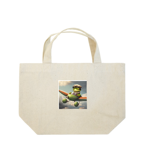 冒険王カエル Lunch Tote Bag