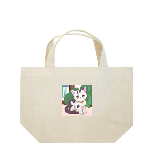 ふわにゃんこ Lunch Tote Bag