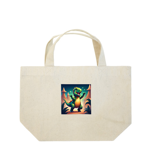 恐竜のダンス Lunch Tote Bag