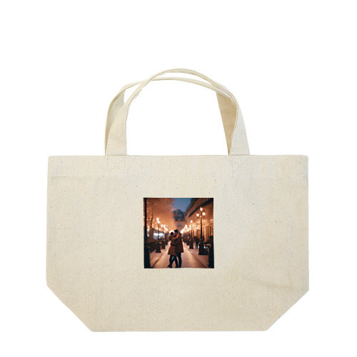パリの恋人 Lunch Tote Bag