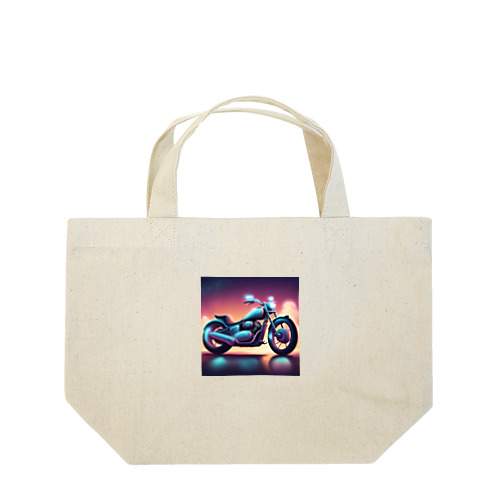 かっこいいバイク Lunch Tote Bag