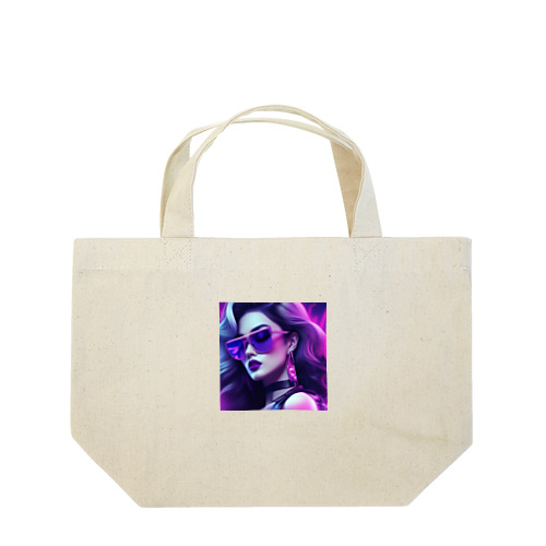 AIガールグラフィックス Lunch Tote Bag