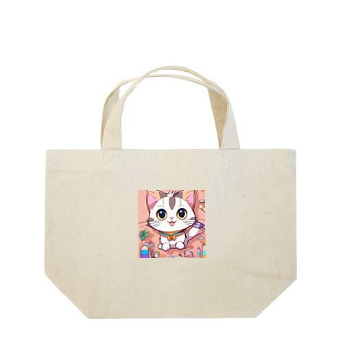 ちらかし猫ちゃん Lunch Tote Bag