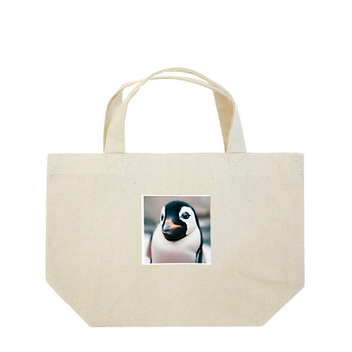 ペンギンくん(・⊝・) Lunch Tote Bag