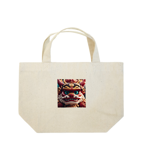 超かわいいシーサー Lunch Tote Bag