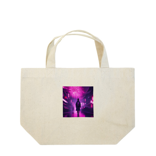 和風サイバーパンク Lunch Tote Bag